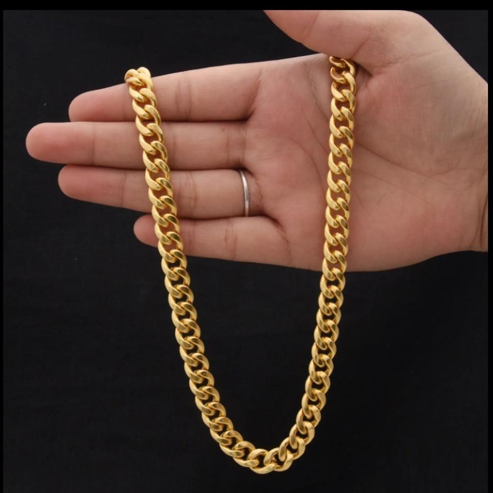 DMJ's Premium Basic Chain Men | 22 Kt Gold Plated