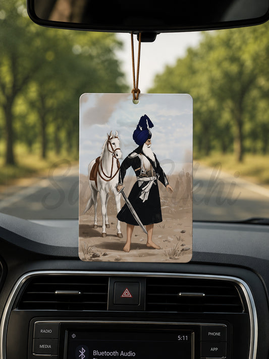BABA DEEP SINGH JI - Car Hanging