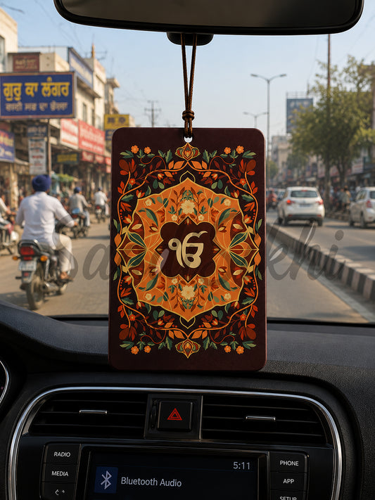 SAADISIKHI "IK ONKAR" Car Hanging