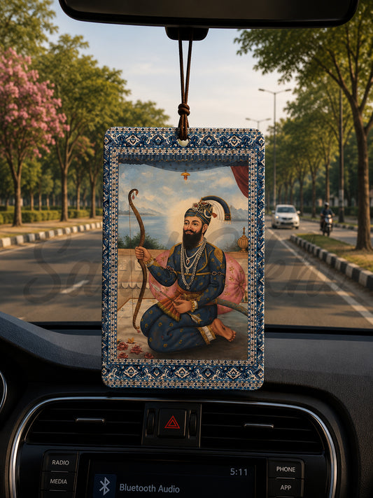 SAADISIKHI Beautifully crafted Guru Sahib Car Hangings