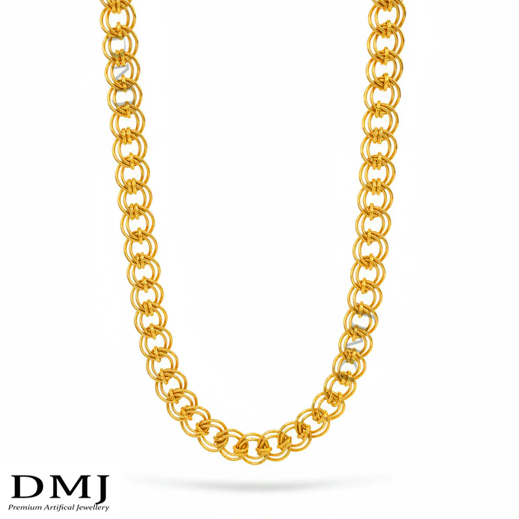 DMJ's Premium Nice Kadi Chain | 22 Kt Gold Plated