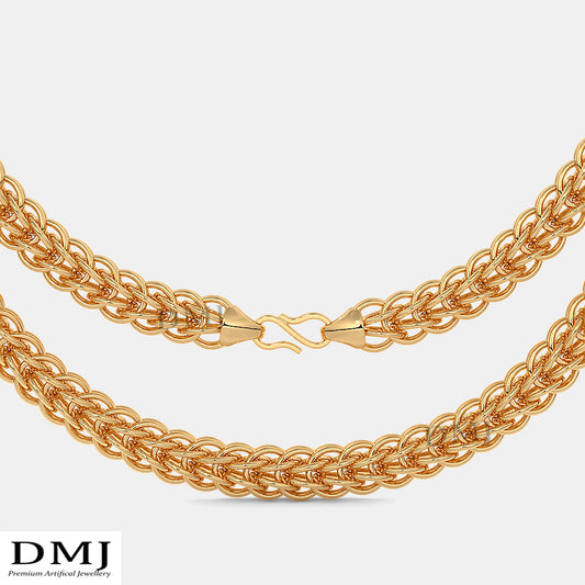 DMJ's Premium Chain | 22 Kt Gold Plated |