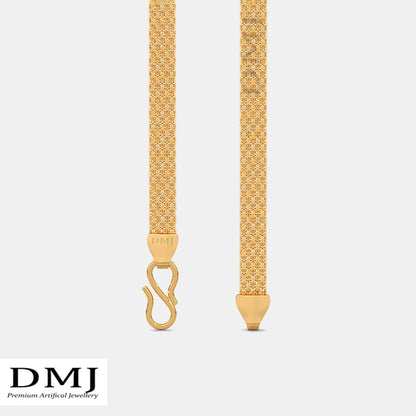 DMJ's Premium Road Chain | 22 Kt Gold Plated |
