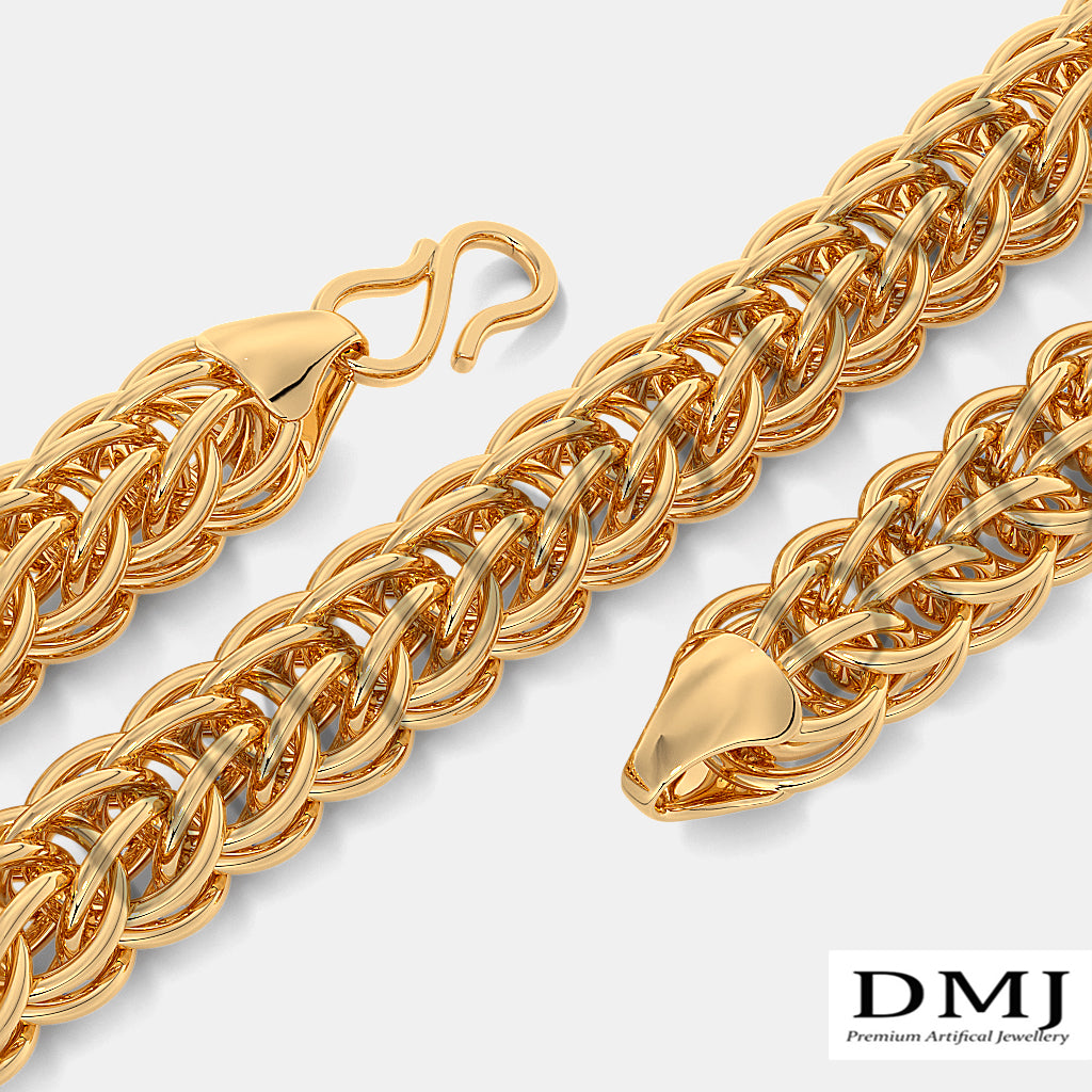 DMJ's Premium Chain | 22 Kt Gold Plated |