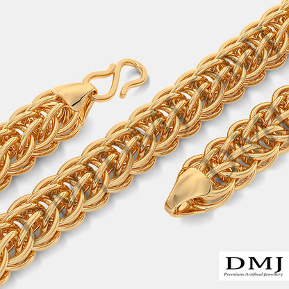 DMJ's Premium Chain | 22 Kt Gold Plated |