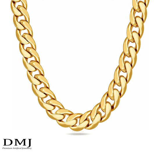 DMJ's Premium Basic Chain Men | 22 Kt Gold Plated