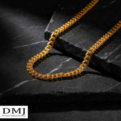 DMJ's Premium Nice Kadi Chain | 22 Kt Gold Plated