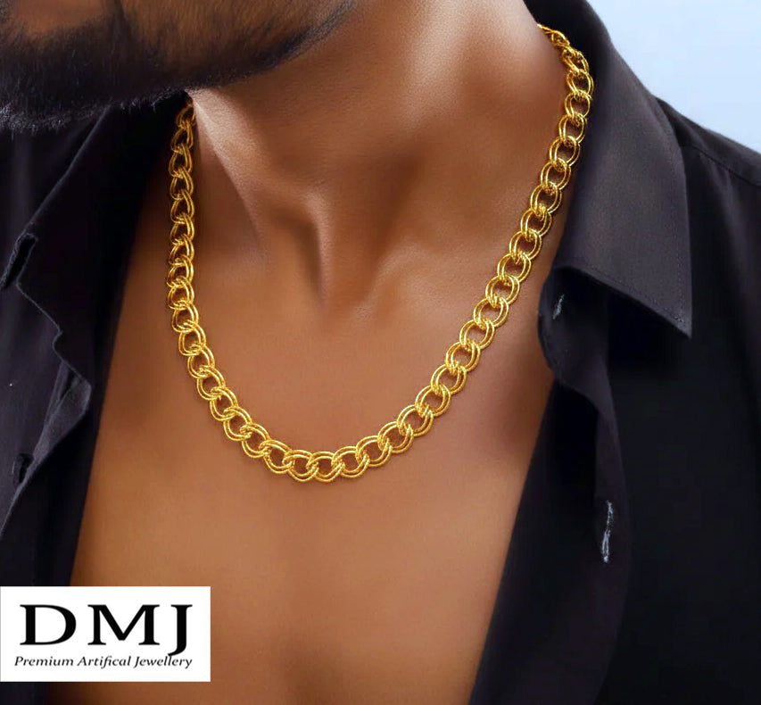 DMJ's Premium Nice Kadi Chain | 22 Kt Gold Plated